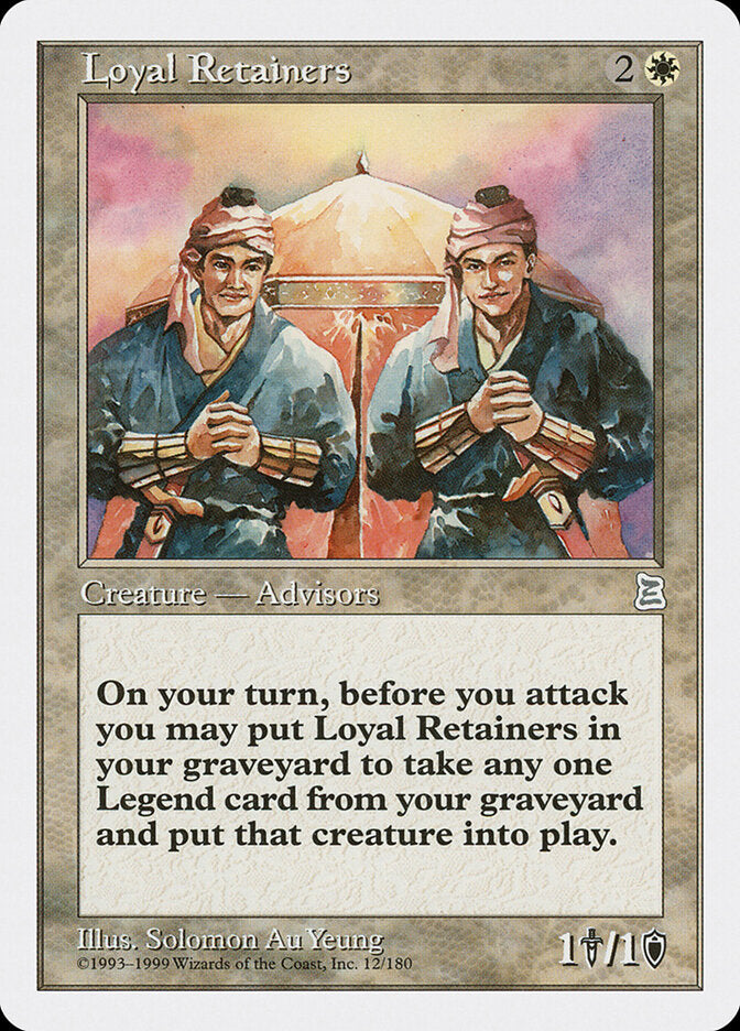 Lacaios Leais / Loyal Retainers - Magic: The Gathering - MoxLand