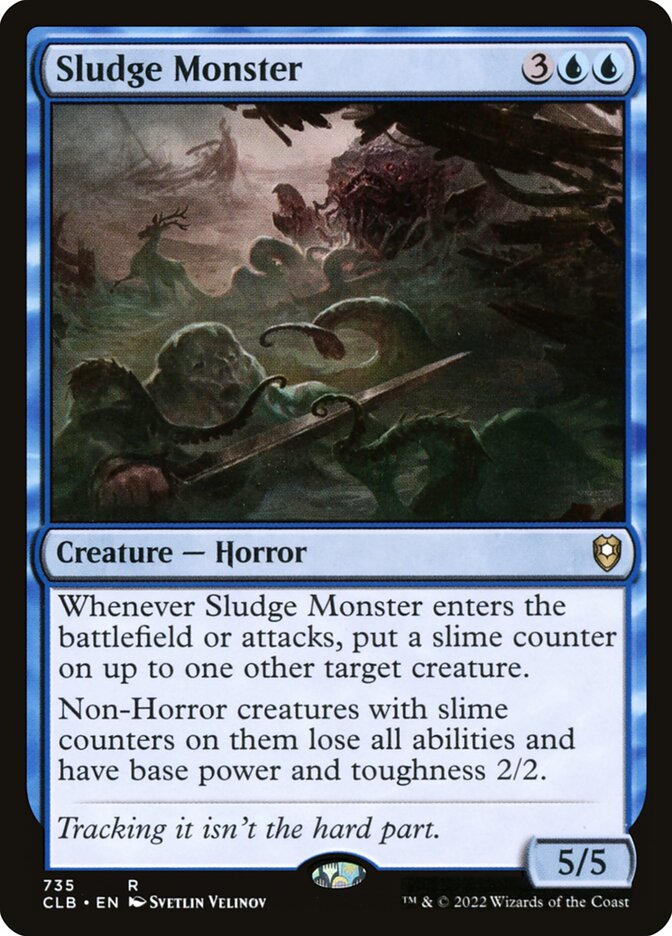 Monstro da Imundície / Sludge Monster - Magic: The Gathering - MoxLand