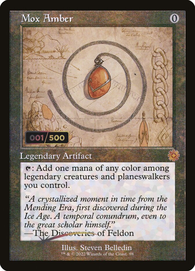 Mox de Âmbar / Mox Amber - Magic: The Gathering - MoxLand