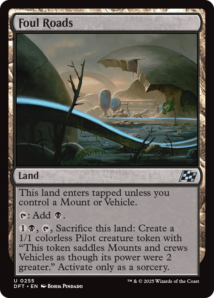 Estradas Sórdidas / Foul Roads - Magic: The Gathering - MoxLand