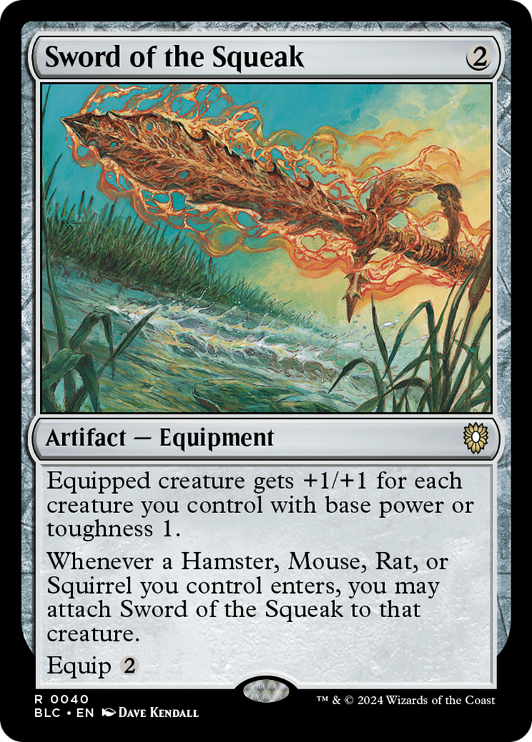 Sword of the Squeak - Magic: The Gathering - MoxLand