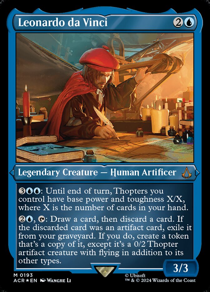 Leonardo da Vinci - Magic: The Gathering - MoxLand