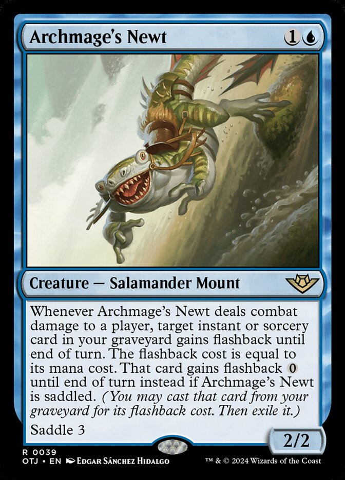 Girino do Arquimago / Archmage's Newt - Magic: The Gathering - MoxLand