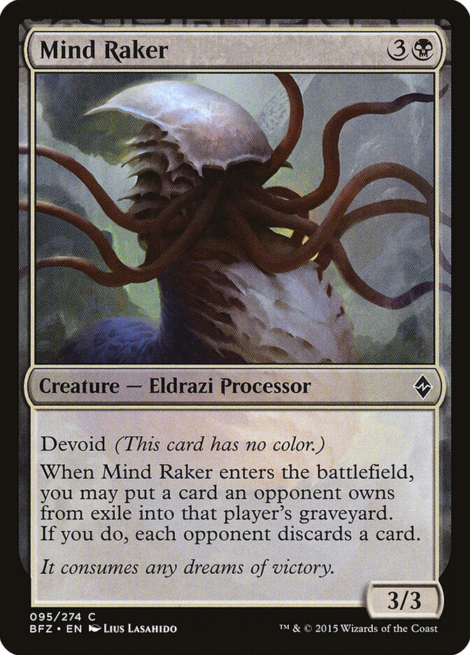 Purgador de Mentes / Mind Raker - Magic: The Gathering - MoxLand