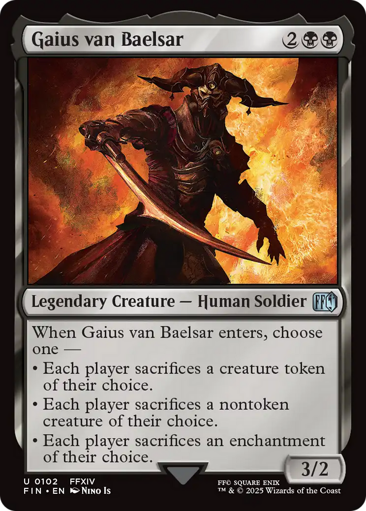 Gaius van Baelsar - Magic: The Gathering - MoxLand