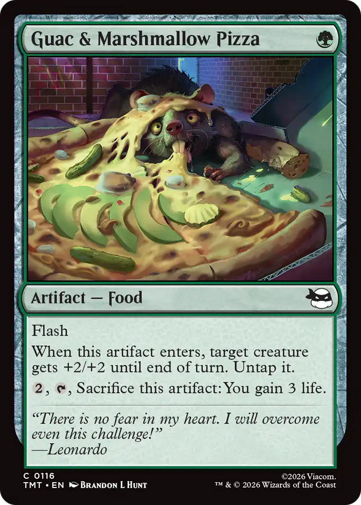 Guac & Marshmallow Pizza - Magic: The Gathering - MoxLand