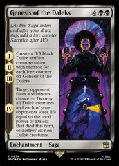 Genesis of the Daleks - Magic: The Gathering - MoxLand