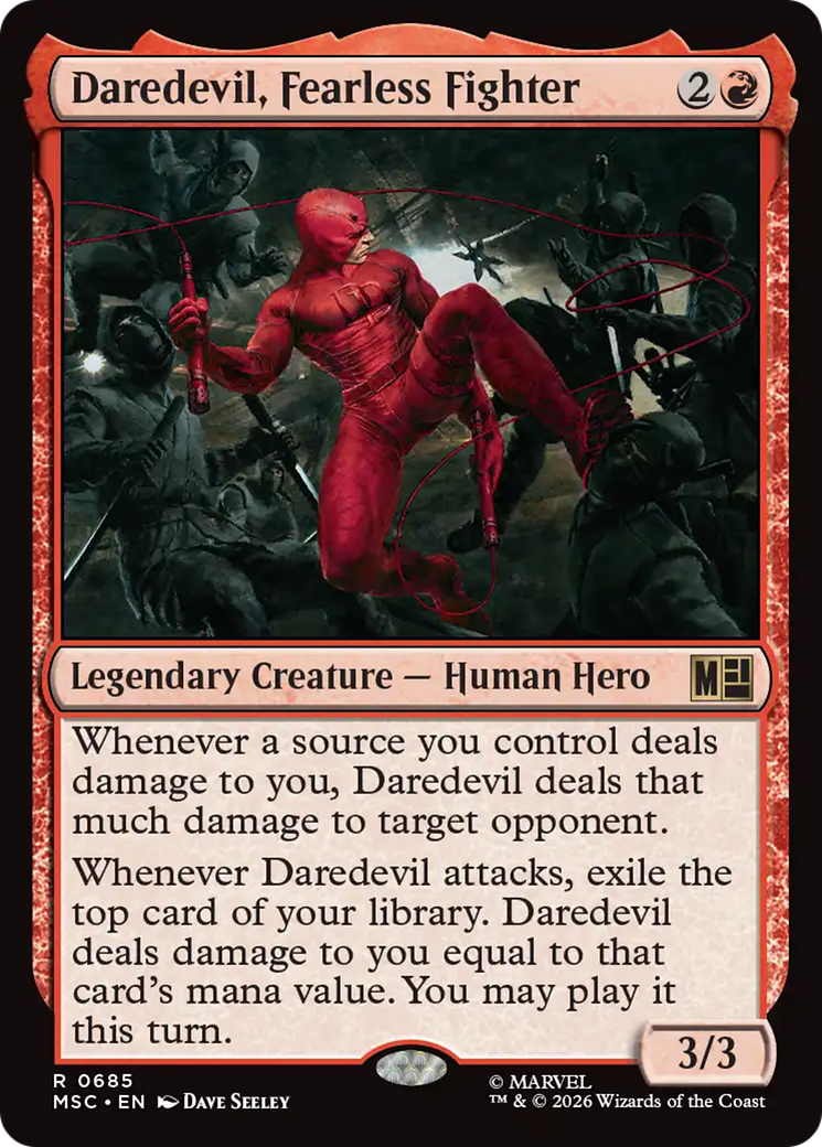 Daredevil, Fearless Fighter - Magic: The Gathering - MoxLand