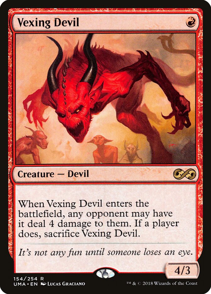 Diabo Irritante / Vexing Devil - Magic: The Gathering - MoxLand