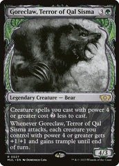 Garra Cruenta, Terror de Qal Sisma / Goreclaw, Terror of Qal Sisma - Magic: The Gathering - MoxLand