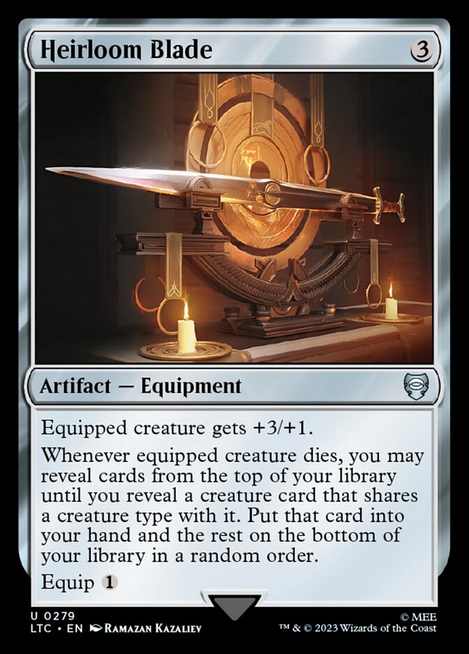 Lâmina de Herança / Heirloom Blade - Magic: The Gathering - MoxLand