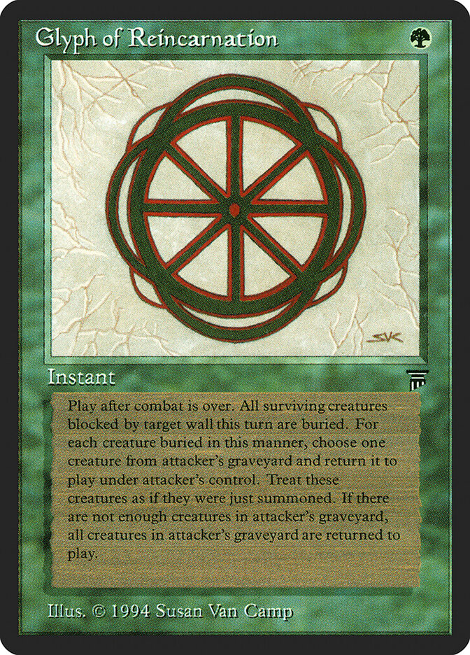 Glyph of Reincarnation - Magic: The Gathering - MoxLand