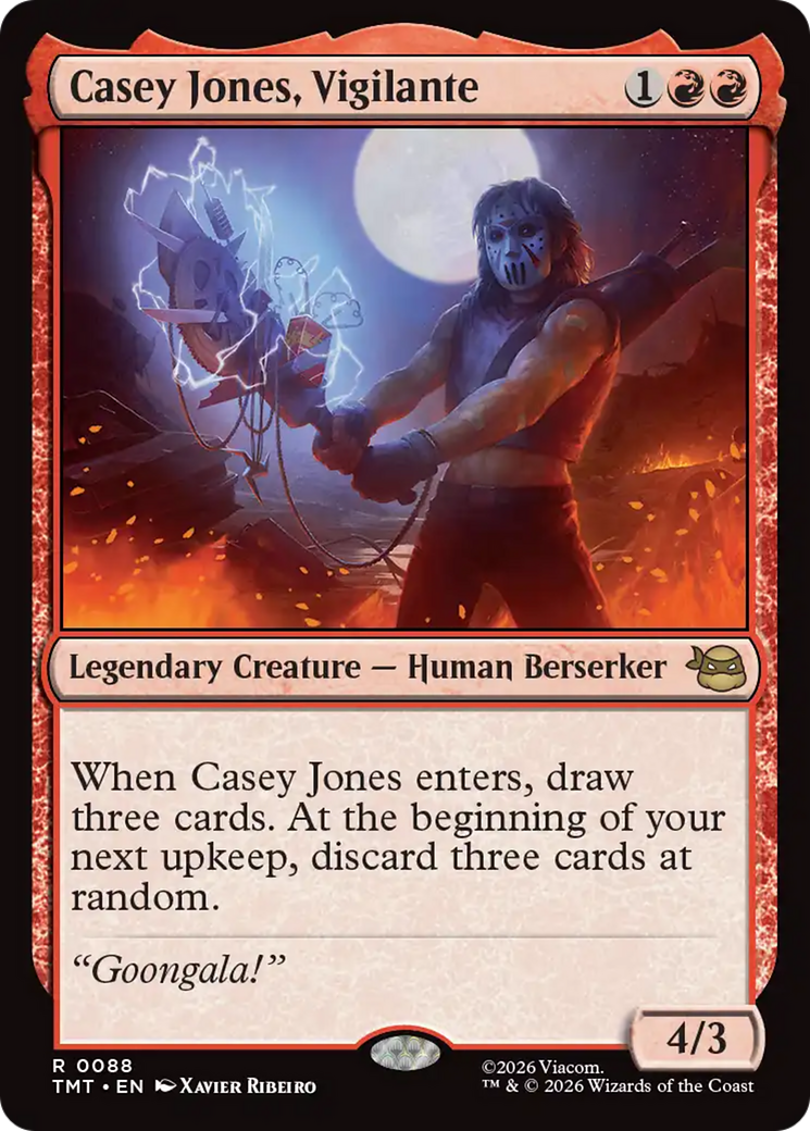 Casey Jones, Vigilante - Magic: The Gathering - MoxLand