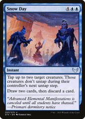 Dia de Neve / Snow Day - Magic: The Gathering - MoxLand