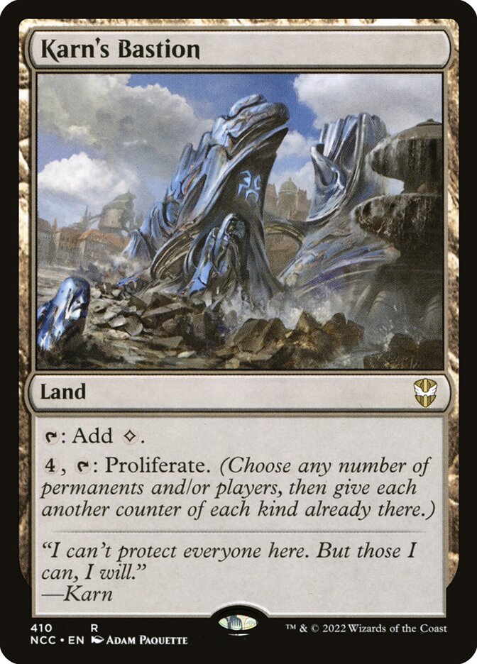 Bastião de Karn / Karn's Bastion - Magic: The Gathering - MoxLand