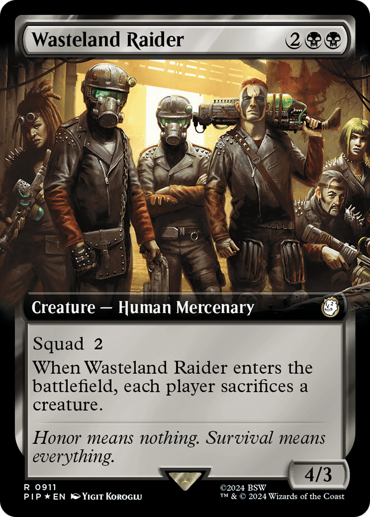 Wasteland Raider - Magic: The Gathering - MoxLand