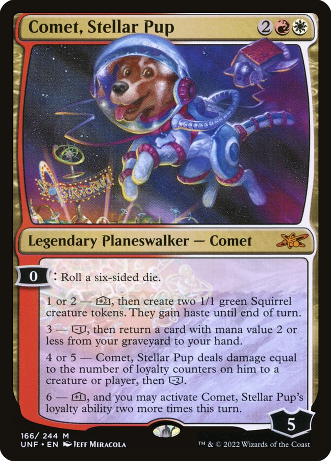 Comet, Stellar Pup - Magic: The Gathering - MoxLand