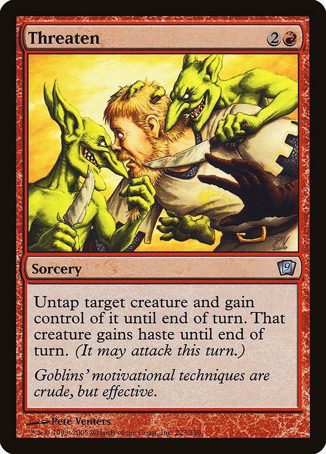 Ameaçar / Threaten - Magic: The Gathering - MoxLand