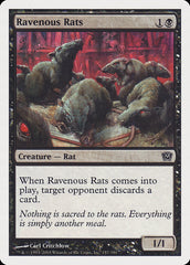 Ratos Vorazes / Ravenous Rats - Magic: The Gathering - MoxLand