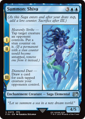 Invocação: Shiva / Summon: Shiva - Magic: The Gathering - MoxLand