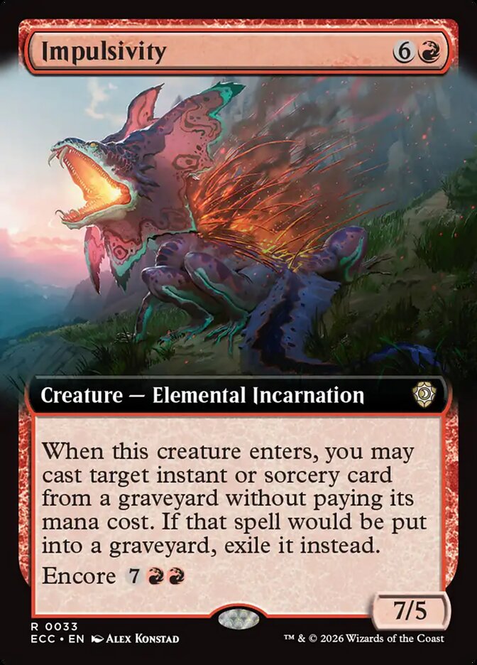 Impulsivity - Magic: The Gathering - MoxLand