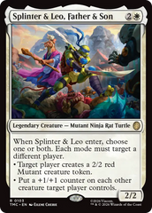 Splinter & Leo, Father & Son - Magic: The Gathering - MoxLand