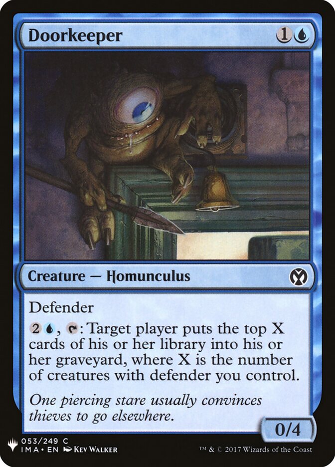 Porteiro / Doorkeeper - Magic: The Gathering - MoxLand