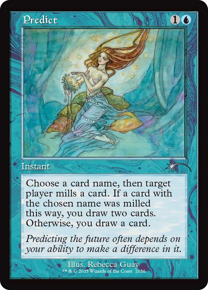 Predizer / Predict - Magic: The Gathering - MoxLand