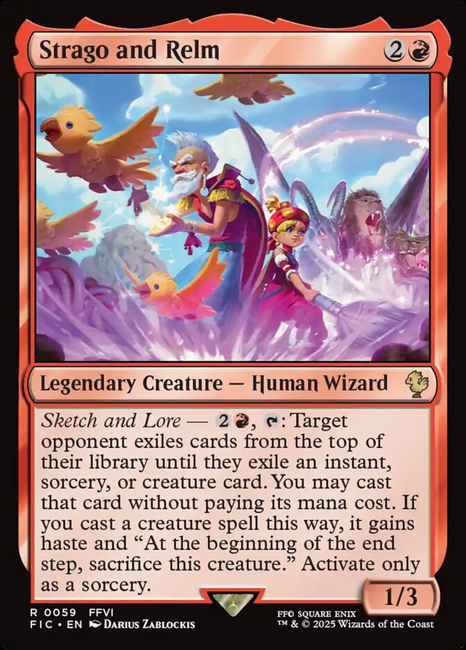 Strago and Relm - Magic: The Gathering - MoxLand