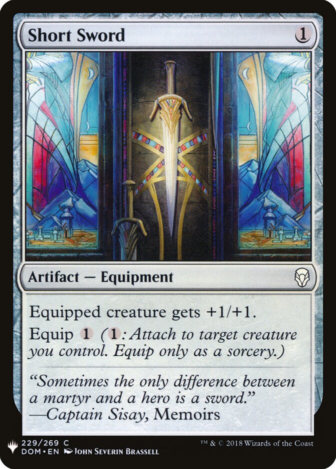 Espada Curta / Short Sword - Magic: The Gathering - MoxLand
