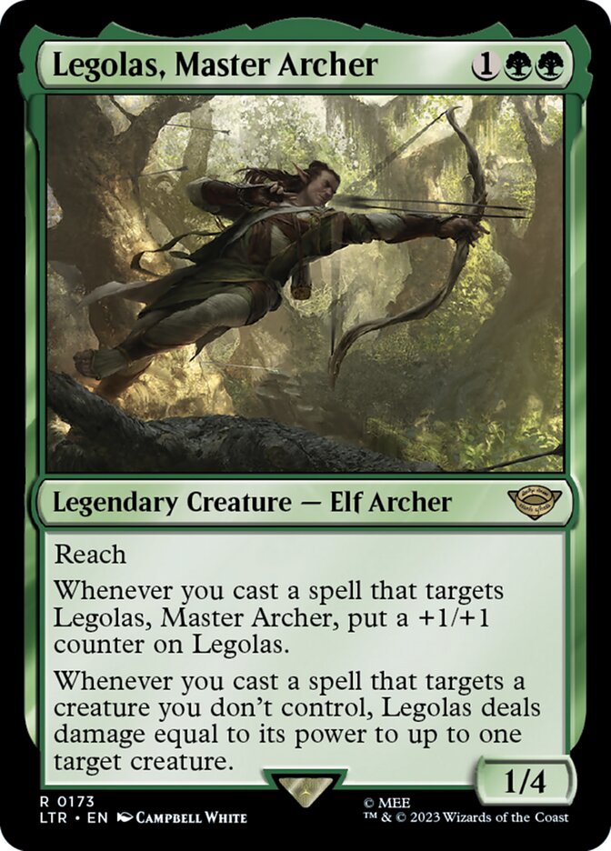 Legolas, Mestre Arqueiro / Legolas, Master Archer - Magic: The Gathering - MoxLand