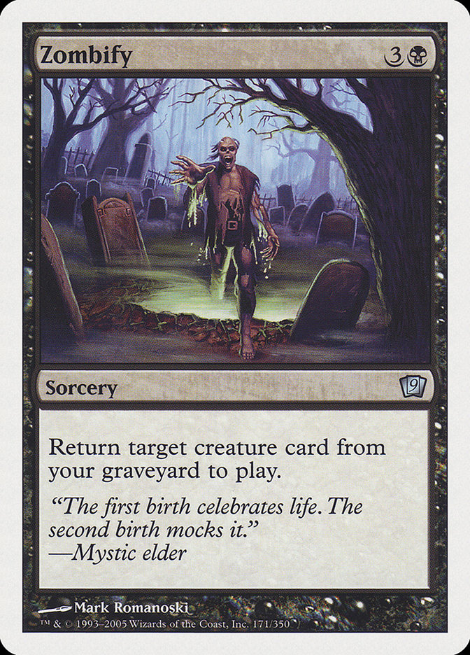 Zumbificar / Zombify - Magic: The Gathering - MoxLand