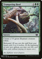 Manada Barridora / Trumpeting Herd - Magic: The Gathering - MoxLand