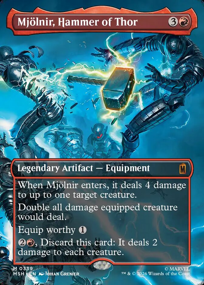 Mjölnir, Hammer of Thor - Magic: The Gathering - MoxLand