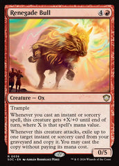 Renegade Bull - Magic: The Gathering - MoxLand