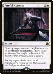 Ausência Fatídica / Fateful Absence - Magic: The Gathering - MoxLand