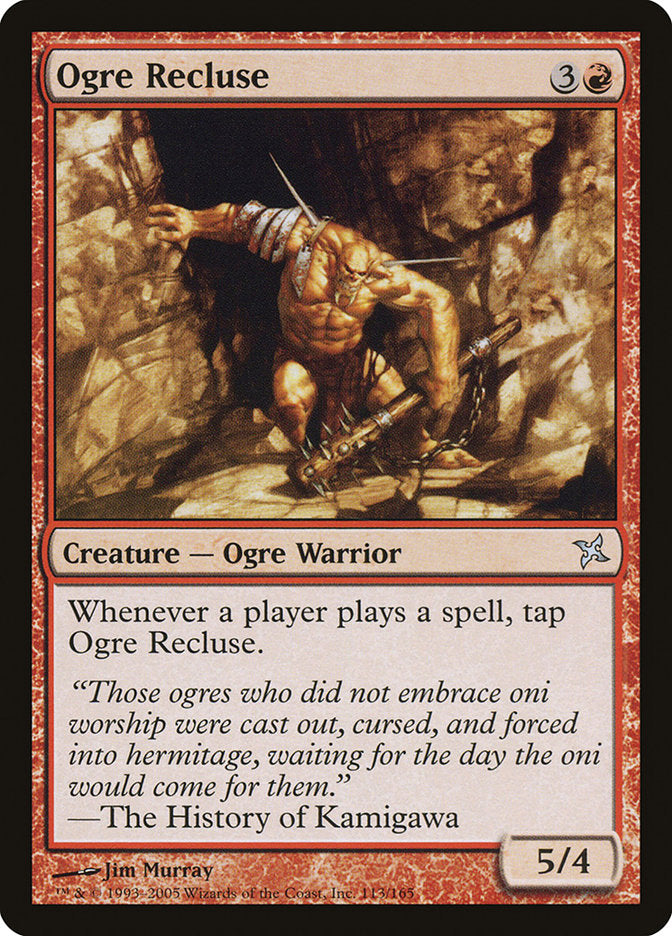 Ogre Eremita / Ogre Recluse - Magic: The Gathering - MoxLand