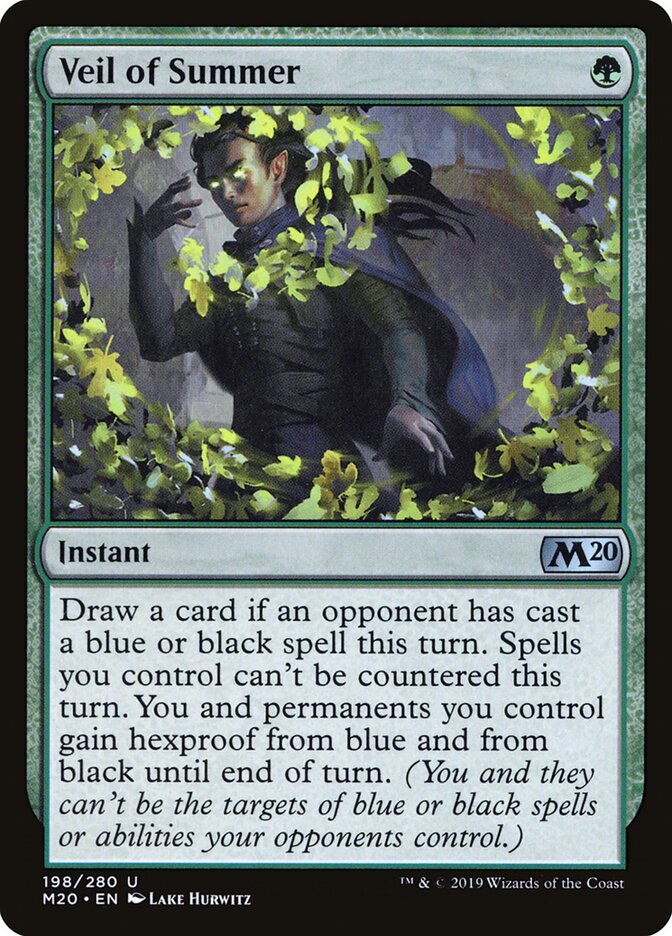 Véu do Verão / Veil of Summer - Magic: The Gathering - MoxLand