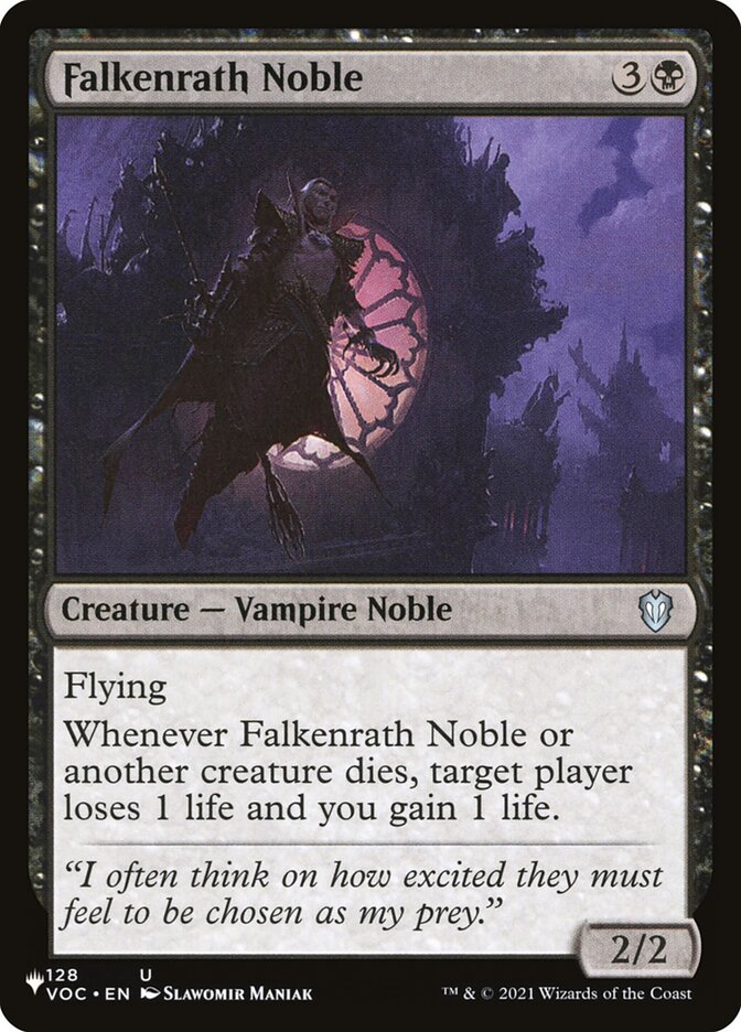 Nobre Falkenrath / Falkenrath Noble - Magic: The Gathering - MoxLand