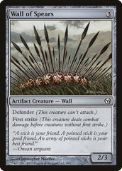 Barreira de Lanças / Wall of Spears - Magic: The Gathering - MoxLand