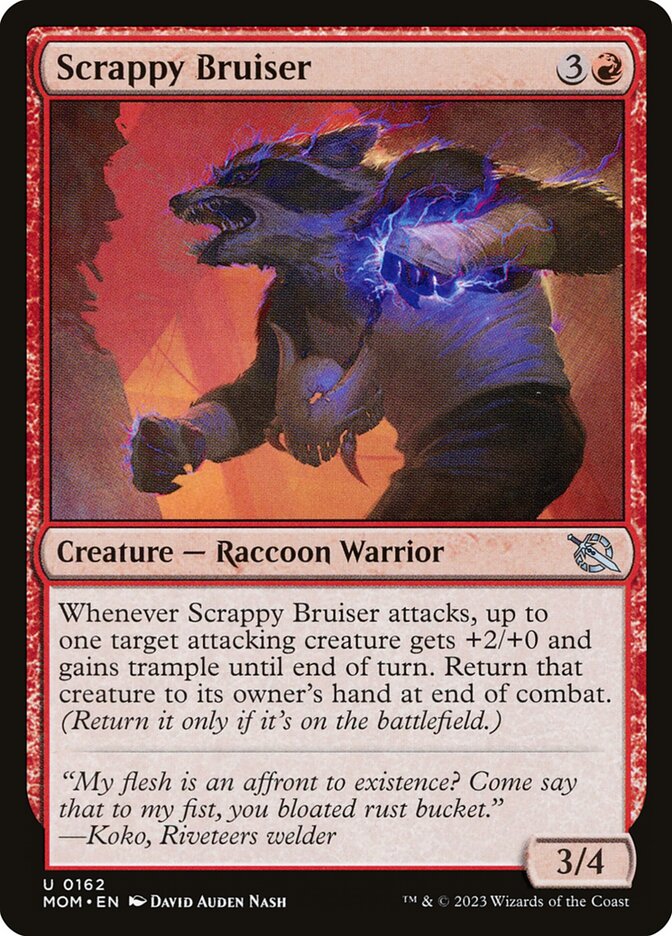 Capanga Briguento / Scrappy Bruiser - Magic: The Gathering - MoxLand
