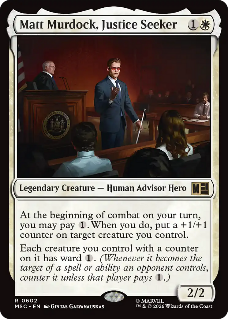 Matt Murdock, Justice Seeker - Magic: The Gathering - MoxLand