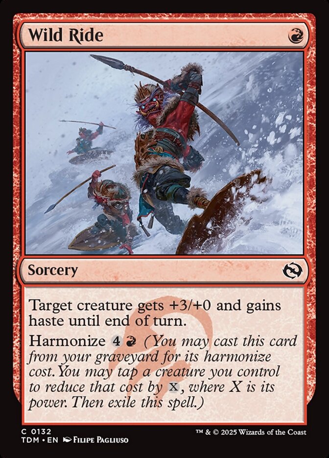 Passeio Selvagem / Wild Ride - Magic: The Gathering - MoxLand