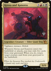 Croxa e Cunoro / Kroxa and Kunoros - Magic: The Gathering - MoxLand