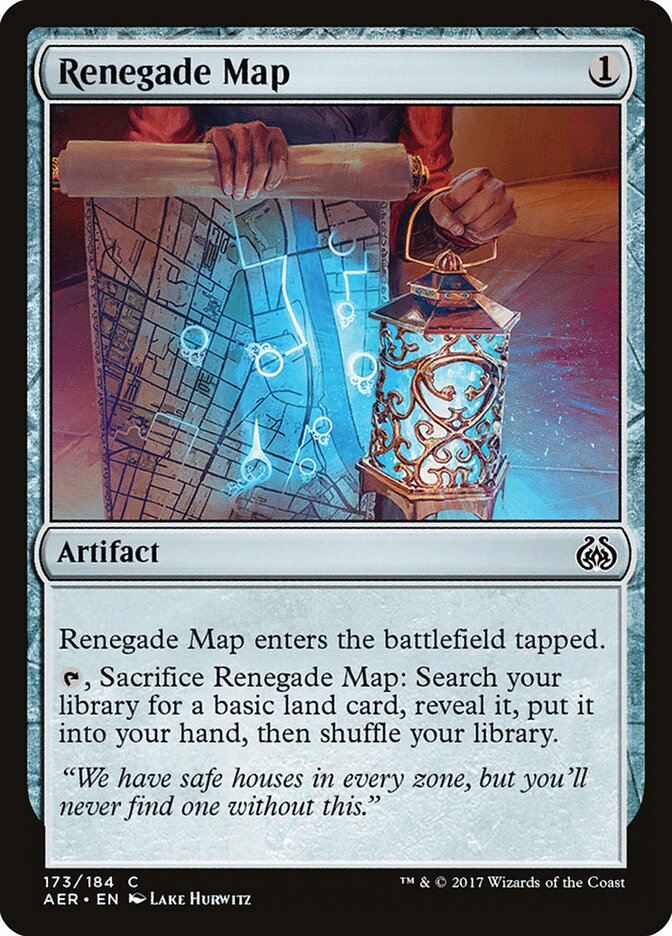 Mapa dos Renegados / Renegade Map - Magic: The Gathering - MoxLand