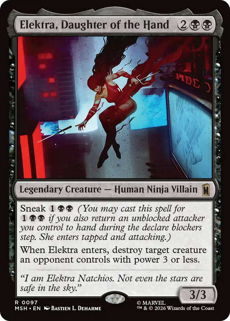 Elektra, Daughter of the Hand - Magic: The Gathering - MoxLand
