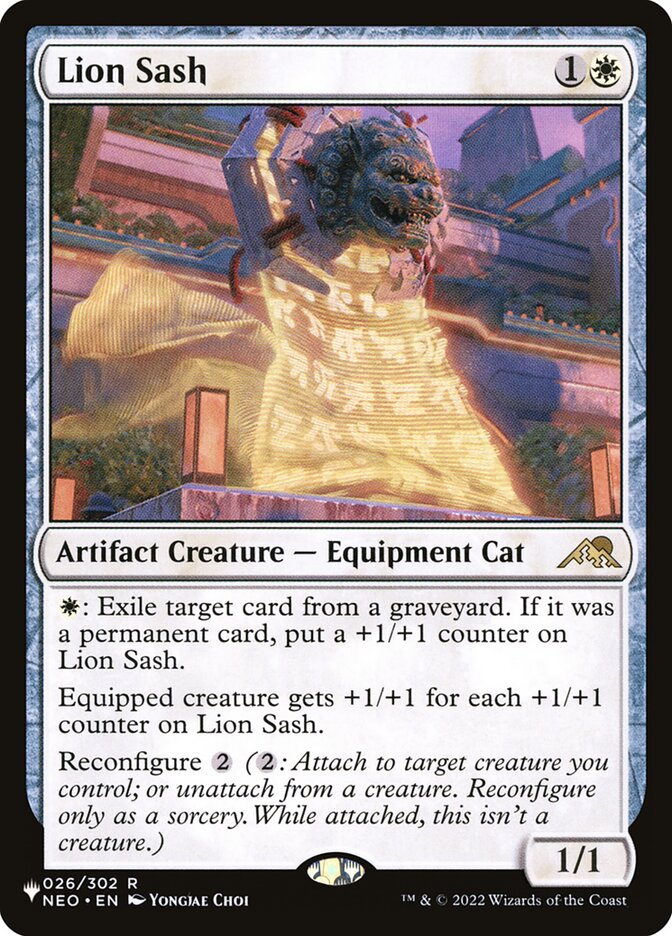 Faixa do Leão / Lion Sash - Magic: The Gathering - MoxLand