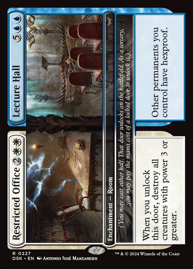 Escritório Restrito / Auditório / Restricted Office / Lecture Hall - Magic: The Gathering - MoxLand