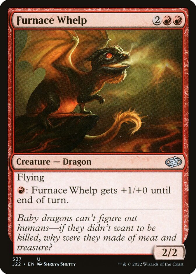 Filhote da Fornalha / Furnace Whelp - Magic: The Gathering - MoxLand