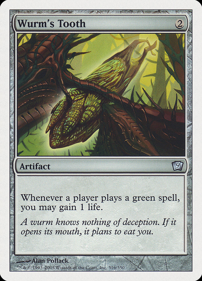 Dente de Vorme / Wurm's Tooth - Magic: The Gathering - MoxLand